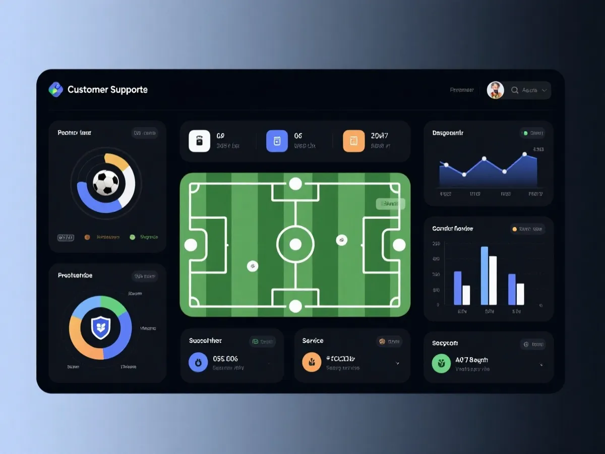 幫助中心與客服支援示意圖