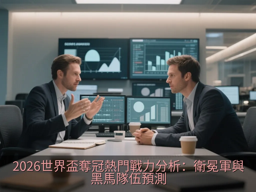 綠色球場上抽象的球員奔跑剪影與強烈的光影效果,象徵黑馬崛起的競技張力